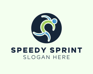 Fitness Sprint Runner logo design