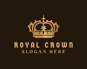 Queen - Queen Monarchy Crown logo design