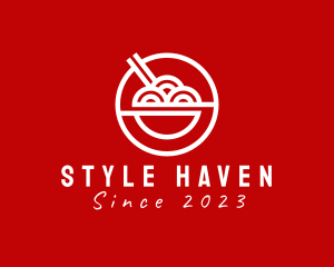 Fortune Cookie - Oriental Ramen Food Stall logo design