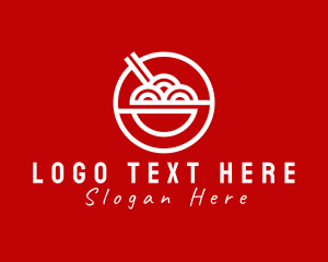 Oriental Ramen Food Stall  Logo