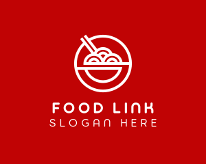 Oriental Ramen Food Stall  logo design