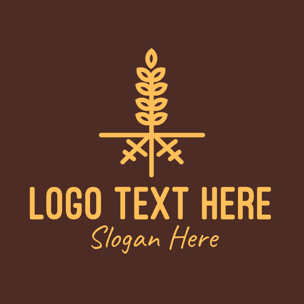 Golden Wheat Farm Logo | BrandCrowd Logo Maker