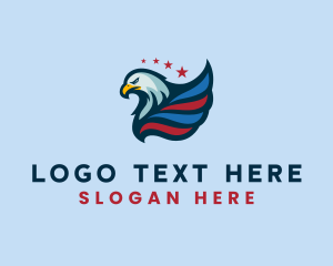 United States - United States Eagle Veteran logo design