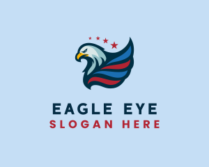 United States Eagle Veteran logo design