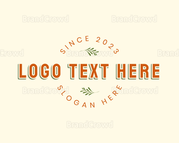 Retro Restaurant Business Logo