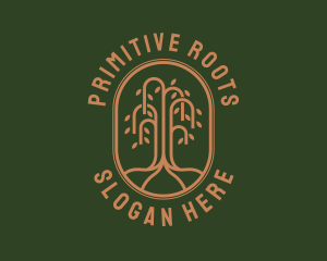 Organic Willow Tree logo design