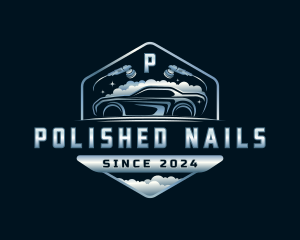 Car Wash Automotive Detailing logo design