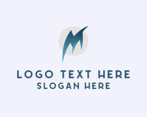 Streamer - Esports Game Clan Letter M logo design