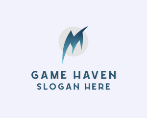 Esports Game Clan Letter M Logo