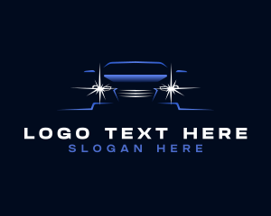 Retro Car - Car Automotive Mechanic logo design