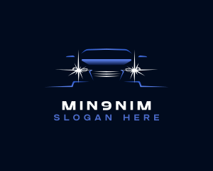 Retro Car - Car Automotive Mechanic logo design