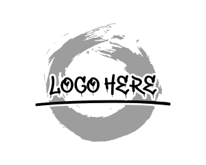 Gang - Rapper Tattoo Wordmark logo design