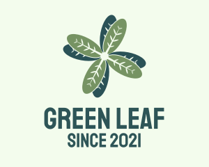 Leaf Electric Fan  logo design