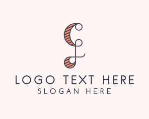 Typography - Elegant Entertainment Letter G logo design