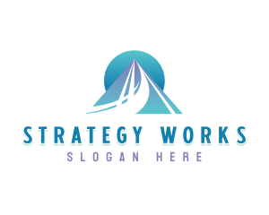 Pyramid Marketing Consultant logo design