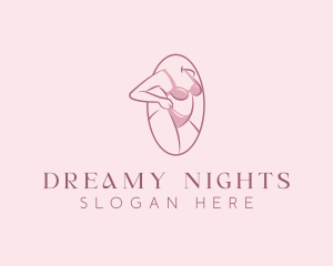 Sleepwear - Sensual Lingerie Sexy logo design