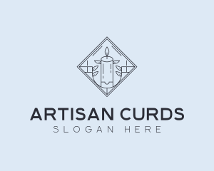 Artisanal Souvenir Candlelight logo design