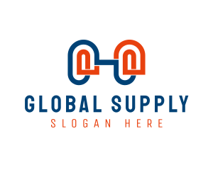 Supply - Clip Creative Studio Letter H logo design