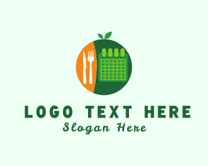 Food Blog - Diet Meal Planner logo design