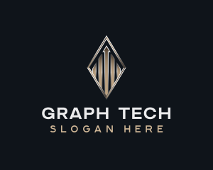 Graph - Arrow Finance Graph logo design