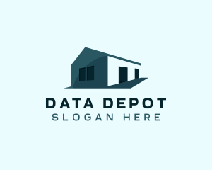 Repository - Warehouse Storage Facility logo design