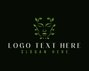 Leaf - Natural Face Beauty logo design