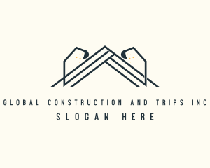 Real Estate - Real Estate Construction Excavator logo design