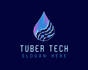 Droplet Tech Network logo design