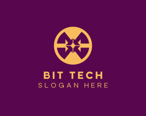 Digital Tech Spider  logo design