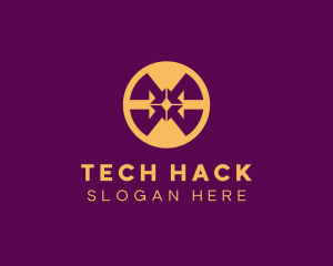 Digital Tech Spider  logo design