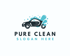 Car Wash Cleaning logo design