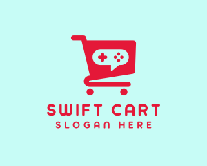 Cart - Console Shopping Cart logo design