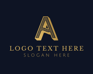 Letter A - Premium Brand Lettermark logo design