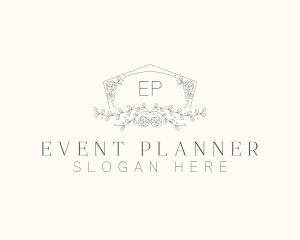 Etsy - Floral Wedding Frame logo design