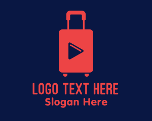 Streaming - Travel Vlog Channel logo design