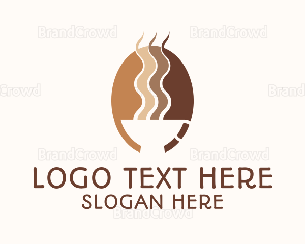 Coffee Bean Mug Logo