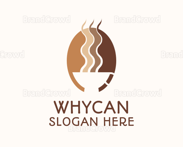 Coffee Bean Mug Logo