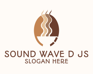 Coffee Bean Mug Logo