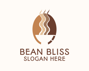 Coffee Bean Mug logo design