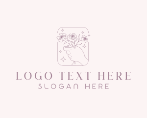 Wedding - Wedding Flower Arrangement logo design