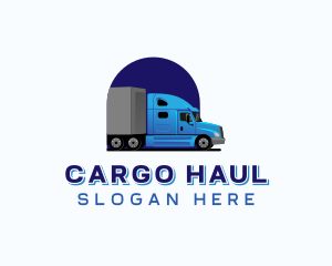 Freight Delivery Logistics logo design