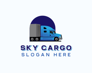 Freight Delivery Logistics logo design