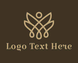 Lotus - Healthy Wellness Spa logo design