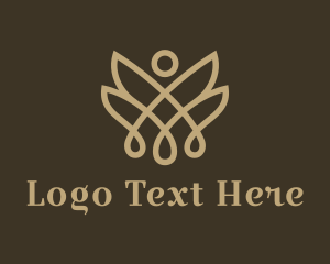 Retreat - Healthy Wellness Spa logo design