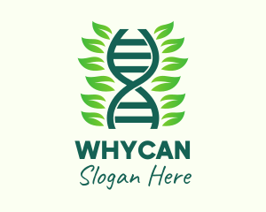 Herbal DNA Strand  Logo
