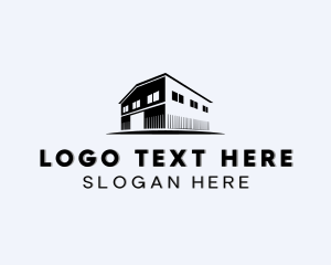 Warehouse - Industrial Warehouse Facility logo design