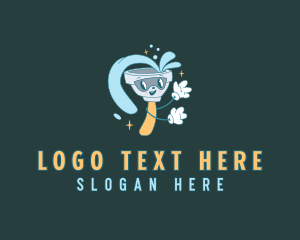 Plunger - Clean Plunger Plumbing logo design