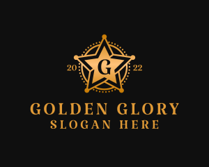 Glory - Cowboy Officer Sheriff logo design