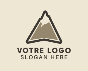 Denver - High Mountain Peak logo design