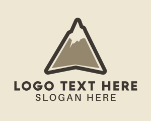 High Mountain Peak Logo